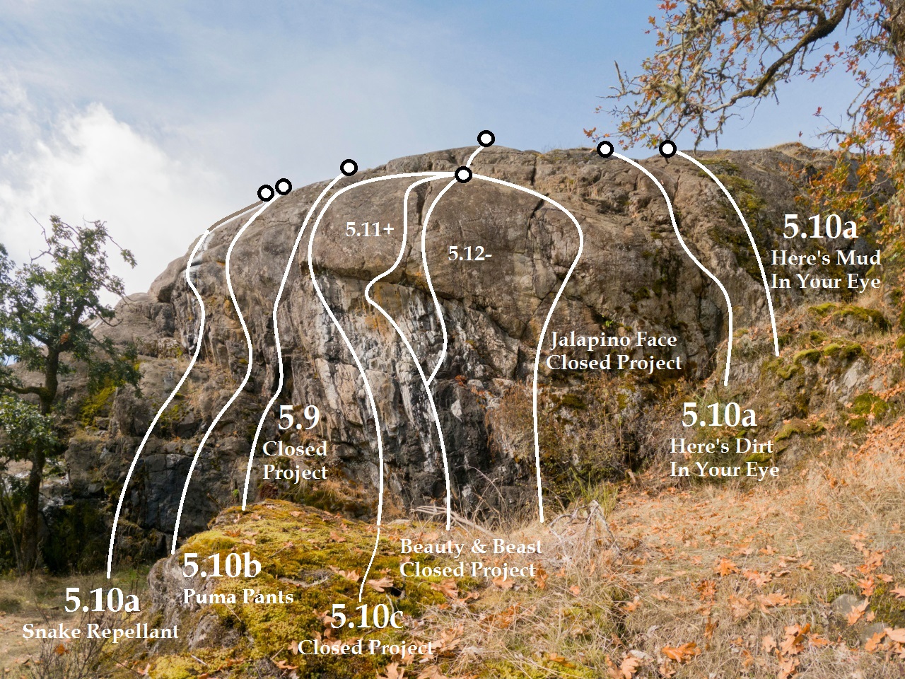 Black Beauty Bulge - Courtesy of Allen Agopsowicz Photographer (Vancouver Island South Climbers' Guide)
