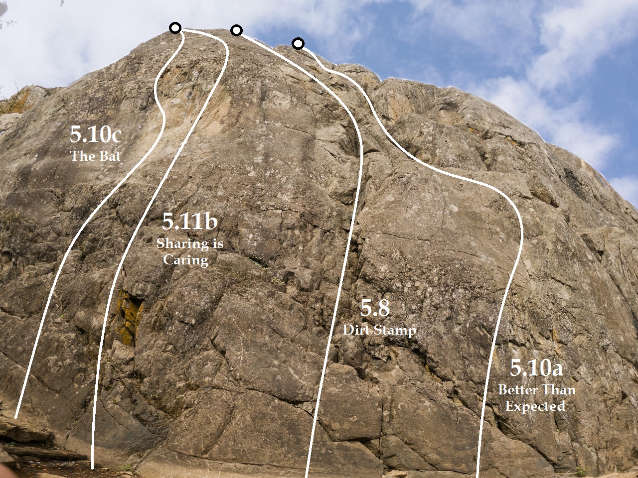 Main Wall - Courtesy of Allen Agopsowicz Photographer (Vancouver Island South Climbers' Guide)